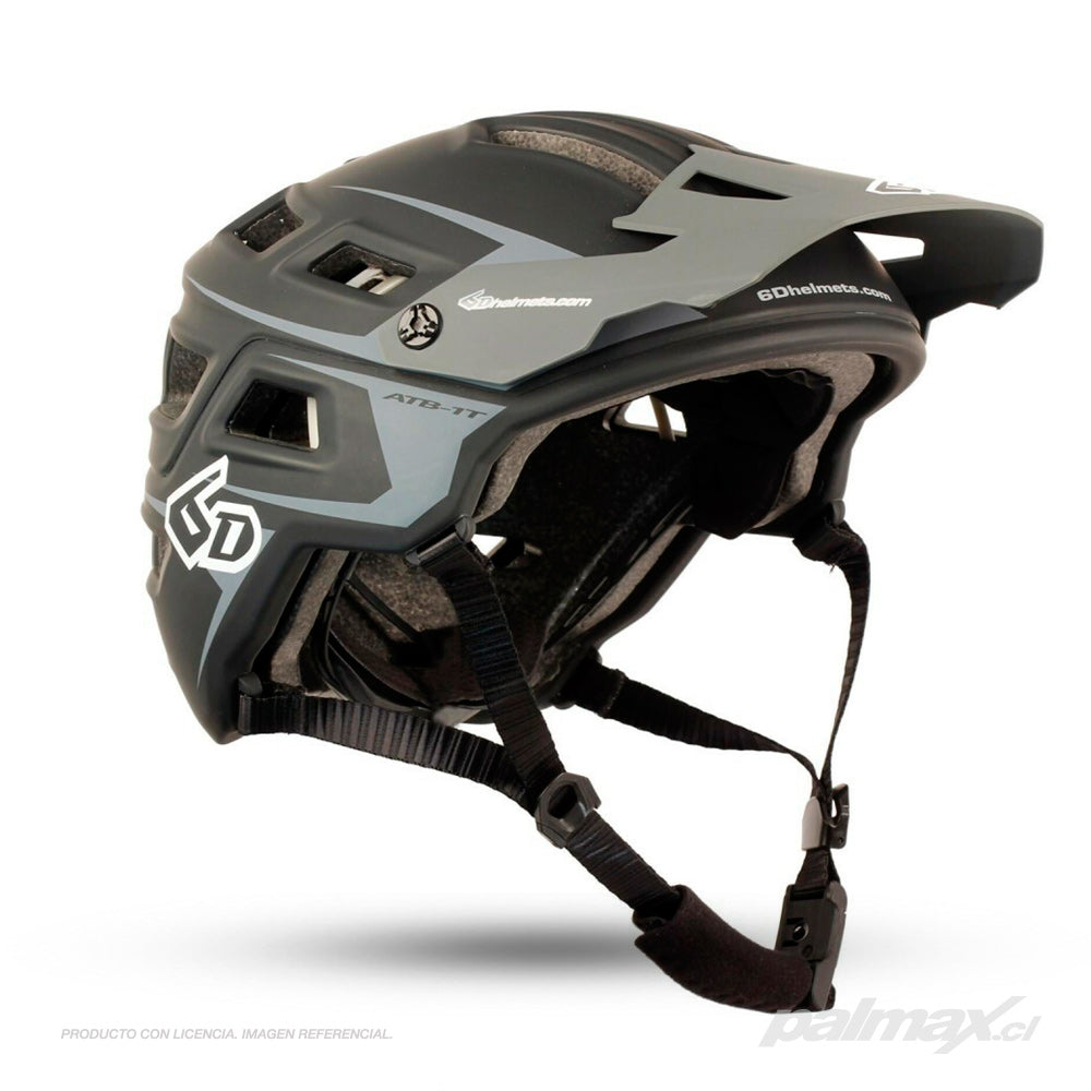 Casco Trail ATB-1T Black Grey | 6D Helmets